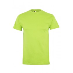 Camiseta unisex manga corta color Verde lima
