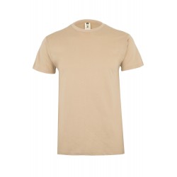Camiseta unisex manga corta color Beige, ref. MK023CV, Velilla