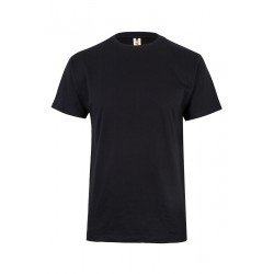 Camiseta unisex manga corta color Negro, ref. MK023CV, Velilla