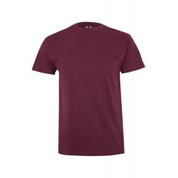 Camiseta unisex manga corta color Burdeo, ref. MK023CV, Velilla