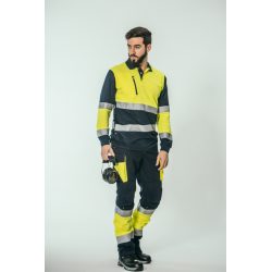 Pantalón alta visibilidad HOMBRE KINGSMANN STARLIGHT para rodilleras, Azul... 5