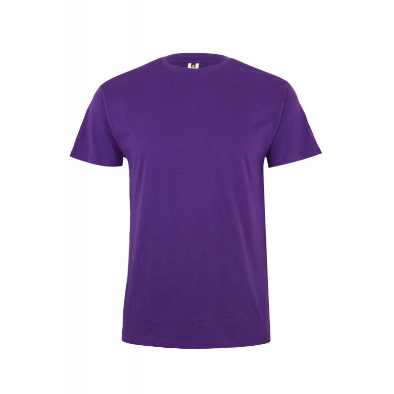 Camiseta unisex manga corta color Morado, ref. MK023CV, Velilla
