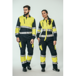 Pantalón alta visibilidad HOMBRE KINGSMANN STARLIGHT para rodilleras, Azul... 8