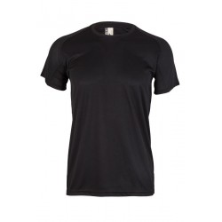 Camiseta unisex manga corta color negro, ref. MK520V, Velilla