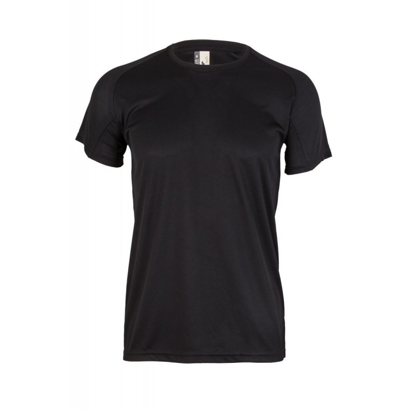 Camiseta unisex manga corta color negro, ref. MK520V, Velilla