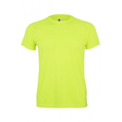 Camiseta unisex manga corta color amarillo, ref. MK520V, Velilla
