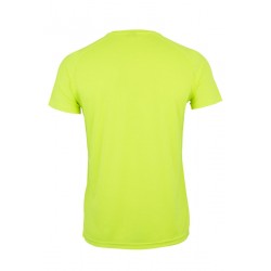 Camiseta unisex manga corta color amarillo, ref. MK520V, Velilla