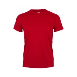Camiseta unisex manga corta color rojo, ref. MK520V, Velilla