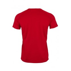 Camiseta unisex manga corta color rojo, ref. MK520V, Velilla