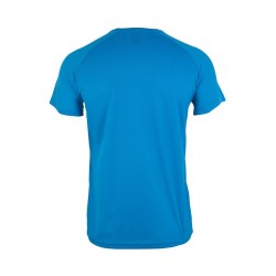 Camiseta unisex manga corta color celeste, ref. MK520V, Velilla