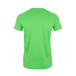 Camiseta unisex manga corta color verde lima, ref. MK520V, Velilla