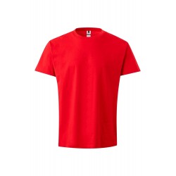 Camiseta unisex manga corta color rojo, ref. TS150UC, Velilla