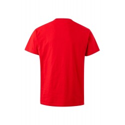 Camiseta unisex manga corta color rojo, ref. TS150UC, Velilla
