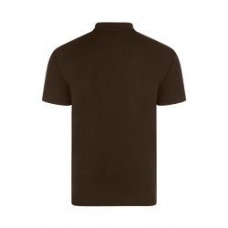 Polo manga corta color Marrón, ref. MK215CV,Velilla