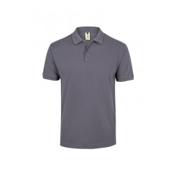 Polo manga corta color Gris, ref. MK215CV,Velilla