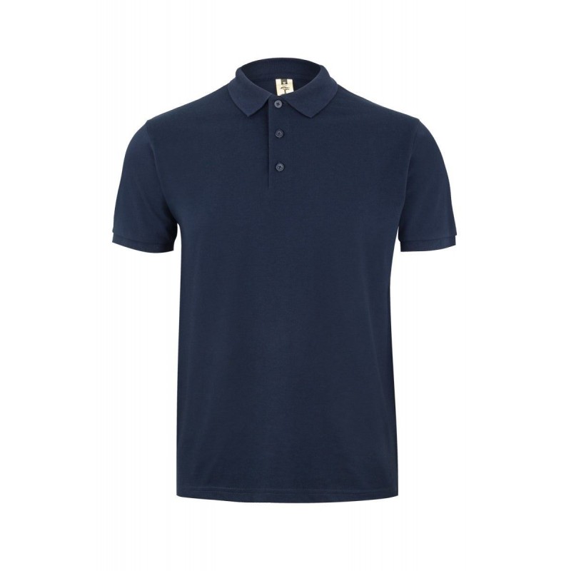 Polo manga corta color Azul Marino, ref. MK215CV,Velilla