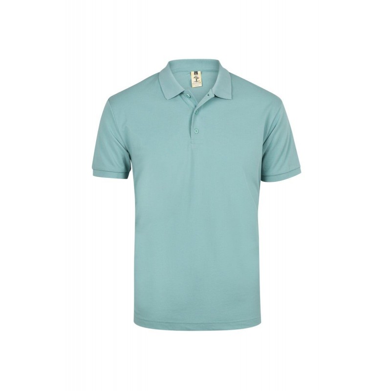 Polo manga corta color Turquesa, ref. MK215CV,Velilla