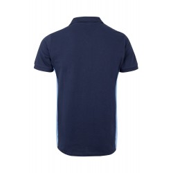 Polo de manga corta bicolor Navy/celeste, ref. 105504_61/05, Velilla