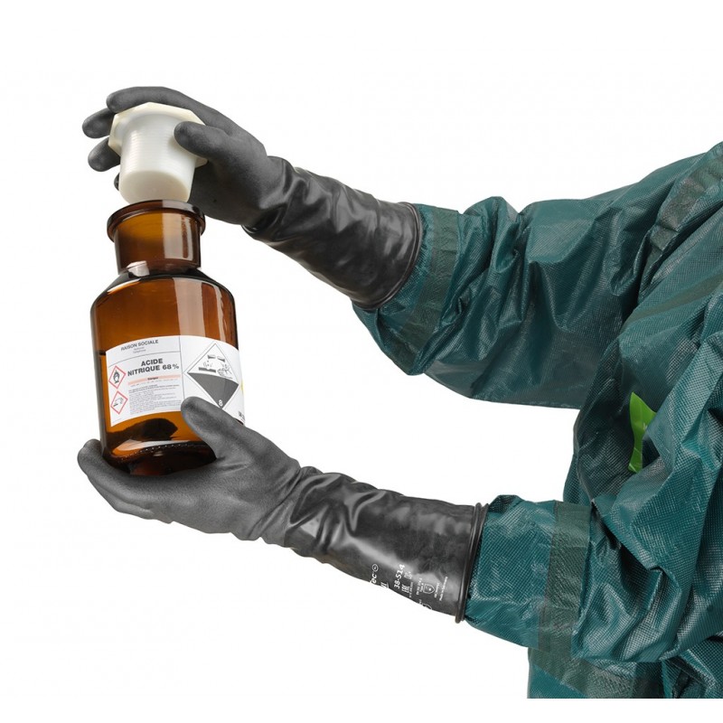 Par de guantes ANSELL AlphaTec Chemtek 38-514