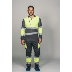 Pantalón alta visibilidad HOMBRE KINGSMANN STARLIGHT para rodilleras, Gris... 8