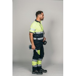 Pantalón alta visibilidad HOMBRE KINGSMANN STARLIGHT, Azul Marino con... 9