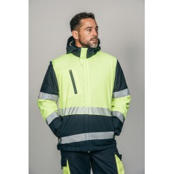 Parka encastrable alta visibilidad HOMBRE KINGSMANN STARLIGHT, Azul Marino...