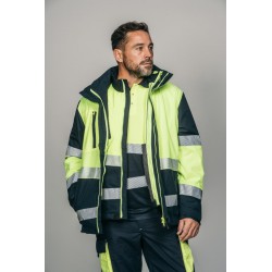 Parka encastrable alta visibilidad HOMBRE KINGSMANN STARLIGHT, Azul Marino... 4