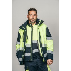 Parka encastrable alta visibilidad HOMBRE KINGSMANN STARLIGHT, Azul Marino... 5