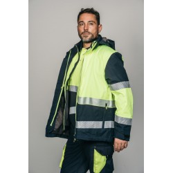 Parka encastrable alta visibilidad HOMBRE KINGSMANN STARLIGHT, Azul Marino... 7