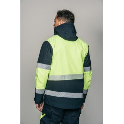 Parka encastrable alta visibilidad HOMBRE KINGSMANN STARLIGHT, Azul Marino... 9