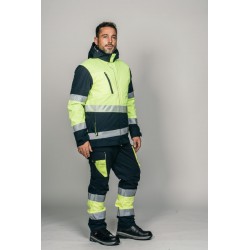 Parka encastrable alta visibilidad HOMBRE KINGSMANN STARLIGHT, Azul Marino... 11