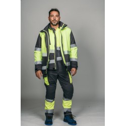 Parka encastrable alta visibilidad HOMBRE KINGSMANN STARLIGHT, Gris con... 9