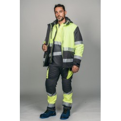 Parka encastrable alta visibilidad HOMBRE KINGSMANN STARLIGHT, Gris con... 13