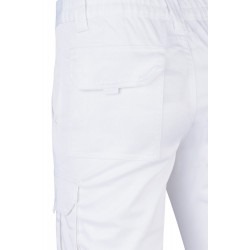 Pantalón de trabajo color blanco, ref. 103002S_02, Velilla