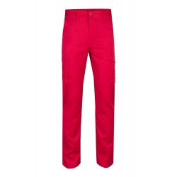 Pantalón de trabajo color rojo, ref. 103002S_02, Velilla