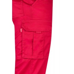 Pantalón de trabajo color rojo, ref. 103002S_02, Velilla