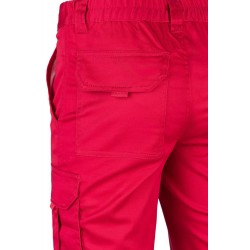 Pantalón de trabajo color rojo, ref. 103002S_02, Velilla