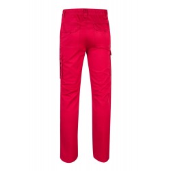 Pantalón de trabajo color rojo, ref. 103002S_02, Velilla