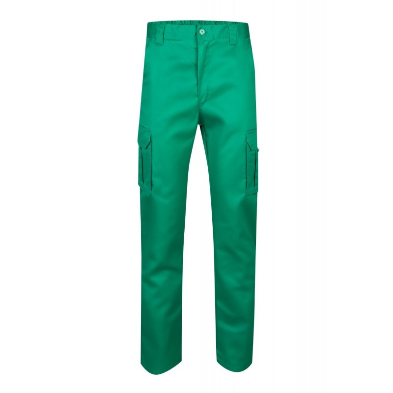 Pantalón de trabajo color verde, ref. 103001_02, Velilla