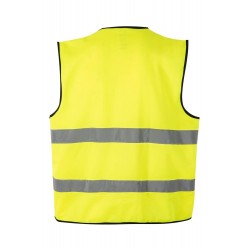 Chaleco alta visibilidad color Amarillo flúor, ref.145_20, Velilla