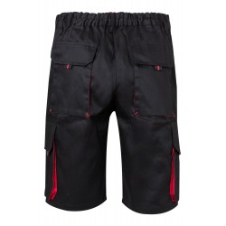 Bermuda de trabajo color Negro/rojo, ref. 103007_00/12, Velilla