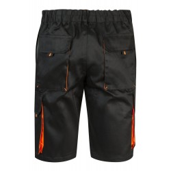 Bermuda de trabajo color Negro/naranja, ref. 103007_00/16, Velilla