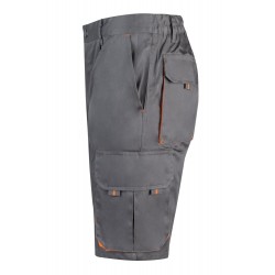 Bermuda de trabajo color Gris/Naranja, ref. 103007_08/16, Velilla