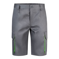 Bermuda de trabajo color Gris/Verde, ref. 103007_08/25, Velilla