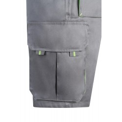 Bermuda de trabajo color Gris/Verde, ref. 103007_08/25, Velilla