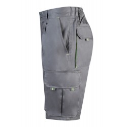 Bermuda de trabajo color Gris/Verde, ref. 103007_08/25, Velilla