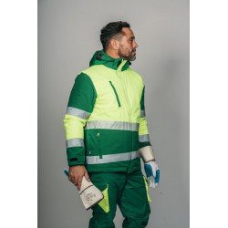 Parka alta visibilidad HOMBRE KINGSMANN STARLIGHT con guata, Verde con... 10