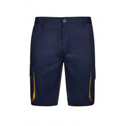 Bermuda de trabajo color Azul/Amarillo, ref. 103007_61/17, Velilla