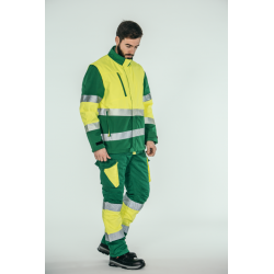 Parka alta visibilidad HOMBRE KINGSMANN STARLIGHT con guata, Verde con... 14