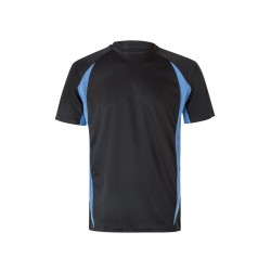 Camisetas de trabajo color Negro/celeste, ref. 105501_00/05, Velilla